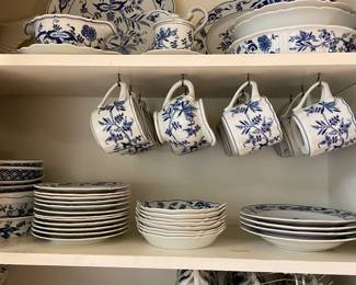 Blue Danube, most pieces purchased in 1959 in Tokyo