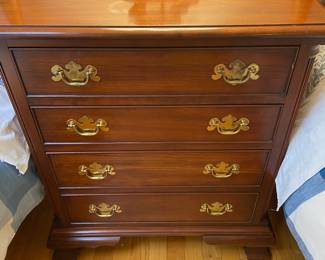 Henkel-Harris nightstand/table Wild Black Cherry