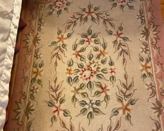 Antique hooked rug