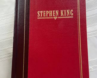 Stephen King leather bound volume of 4 books