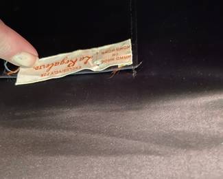 Hand made in Hong Kong label