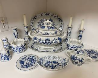 Blue Danube, most pieces purchased in 1959 in Tokyo
