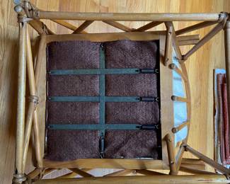 Bottom of Heywood Wakefield Pretzel chair