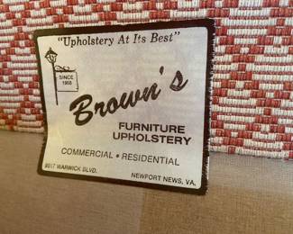 Upholstered in Newport News