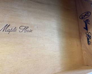 Young-Hinkle dresser and mirror, sold as a set, made by Lexington Furniture Co in High Point, NC