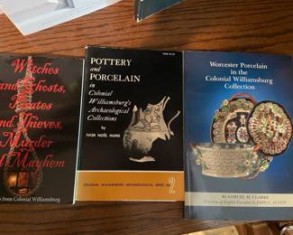 Books on Colonial Williamsburg 