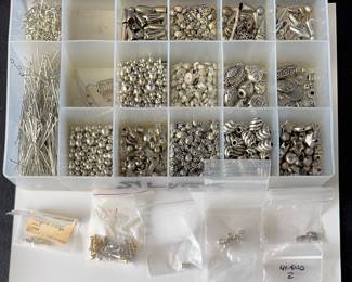 Silver color & Sterling Beads