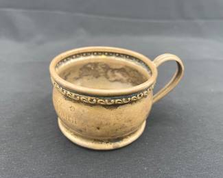 Antique Sterling Silver Cup