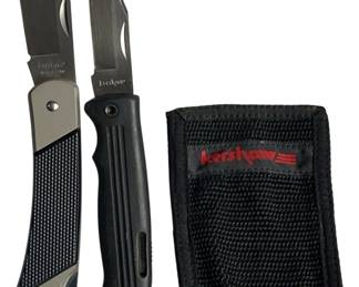 2 Kershaw Single Blade Knives * Wildcat Ridge 3140 * Kai 1044