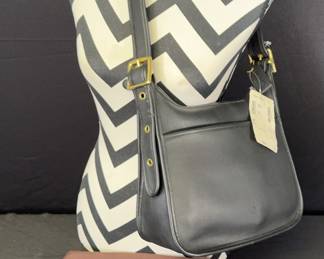 NWT Authentic Vintage Legacy COACH Purse Bag * 9966 Black * Shoulder Or Crossbody