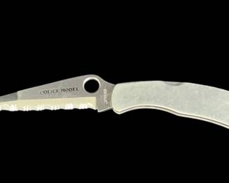Police model knife