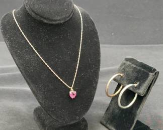 Sterling & Amethyst Necklace