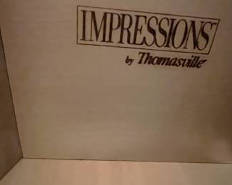 Here is the proof of the Impressions collection from Thomasville.