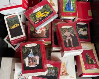 MUST GO! Assorted Hallmark Collectible Ornaments...Taking Best Offer for lot of 10,000 (approx). My father was Lennycmas on eBay