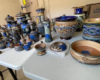 PRICE SLASH- Exquisitely crafted and rich in history, these Royal Doulton vases from 1800s England are true collector’s pieces. Known for their fine ceramic artistry and elegant detail, each vase features hand-painted motifs and some are adorned with sterling silver accents.