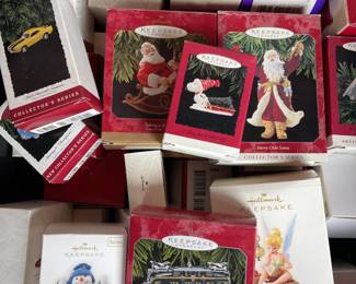 MUST GO! Assorted Hallmark Collectible Ornaments...Taking Best Offer for lot of 10,000 (approx). My father was Lennycmas on eBay