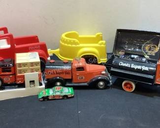 Vintage toy cars