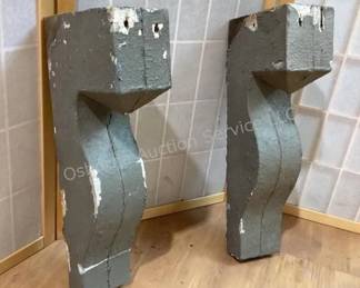 Architectural salvage corbels