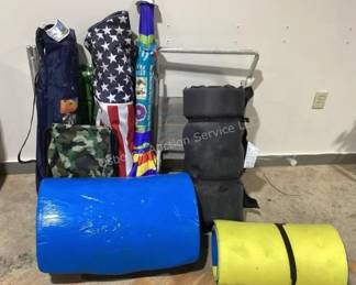 Camp chairs & bed pads