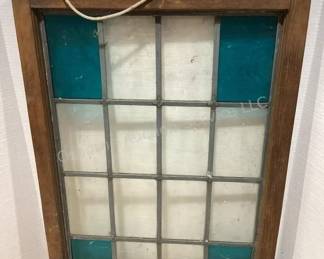 Stained glass window
