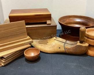 Vintage wood items
