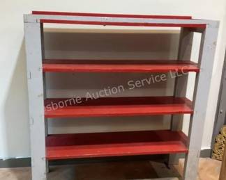 Primitive wood shelf