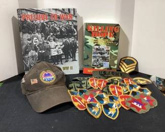 Military books & patches