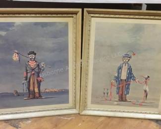 Vintage clown pictures