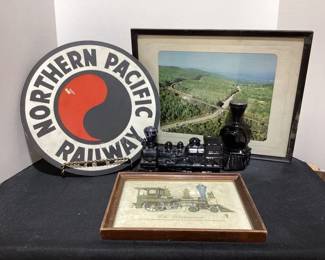 Railroad decor