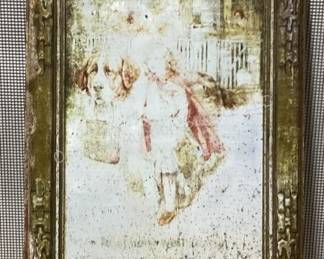 Vintage metal picture