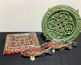 Vintage Fish S&P, trivets