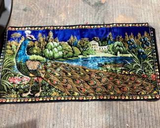 Peacock tapestry