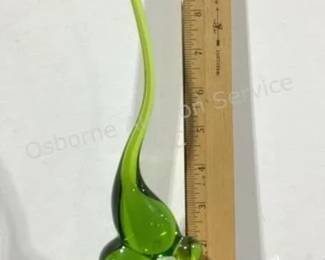 Viking glass long tail bird