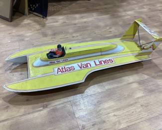 Atlas Van Lines Hydroplane Boat
