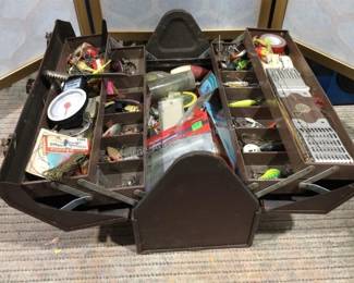Fishing tackle & box