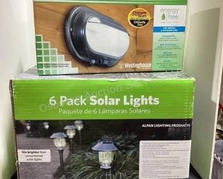 New solar lights