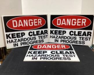 Danger signs