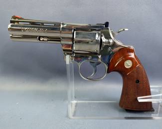 Colt Python 357 .357 Magnum 6-Shot Revolver SN# 70775E, Paperwork, In Hard Case