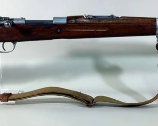 CZ VZ24 8mm Bolt Action Rifle SN# 2519 T4, Powder Coated, Stock Restained, Canvas Sling