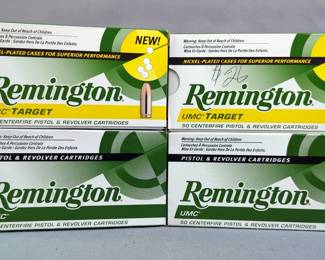Remington 9mm Luger Ammo, Approx 200 Rds