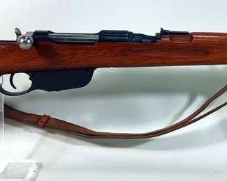 Steyr/ CAI M95 8x56R Bolt Action Rifle SN# 2543X, With Bayonet, Leather Sling