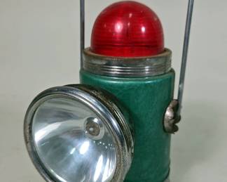 Hamilton Vintage Camping Lantern, And Resin Deer Antler Toilet Paper Holder