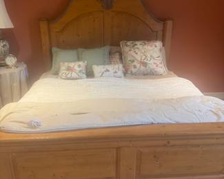Beautiful Pine King Size Bed