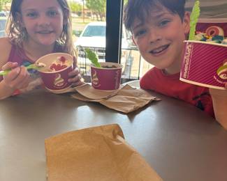 After a hard day's work - there is nothing like Menchie's