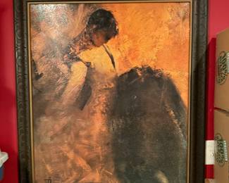 Large Matador Print