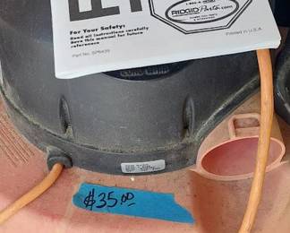 Shop vac $35