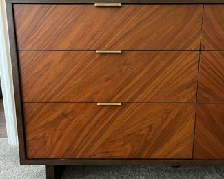 C32 - $350. West Elm Dresser in very good condition. Measures 60" wide x 18" Deep x 33.75" Tall. All drawers slide. Light surface wear.