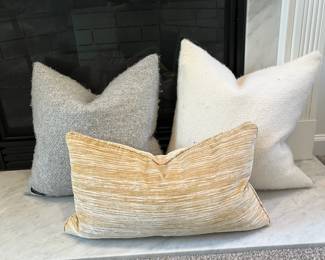 C11 - Pillows are individually priced. $5-$10