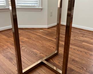 C2 - $350. CB2 / Crate & Barrel Glass Table With 6 Rouka Chairs. This set is in great condition! Measures 36" Wide x 72" Deep x 29.5"Tall. TABLE ONLY!