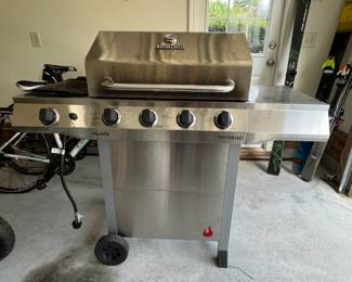 C37 - $80. Charbroil Grill in good condition. No propane tank included in this price.